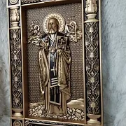 Икона николай Чудотворец — оригинальный подарок — фотография 5