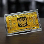 В подарок: Визитница «Гербовая» №1 — фотография 1
