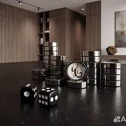 На память: Нарды под стеклом «Скорпион» — фотография 3