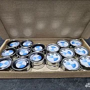 Комплект стальных фишек для нард «BMW» — оригинальный подарок — фотография 4