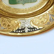 Декоративная тарелка "Челябинск". Златоуст — оригинальный подарок — фотография 3