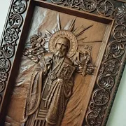 Икона николай Чудотворец — оригинальный подарок — фотография 6