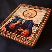 Икона с ковчегом "Святая Ксения Петербургская" в подарок — фотография 3