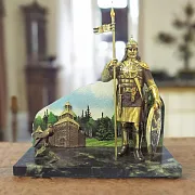 Композиция «Русь изначальная» (Витязь) из бронзы — красивый подарок — фотография 1