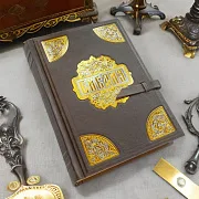 Библия кожаная. Златоуст — красивый подарок — фотография 1