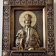 Икона Господь Вседержитель — красивый подарок — фотография 1