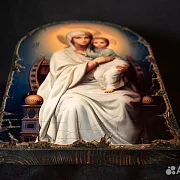 На память: Икона "Богоматерь Кипрская" — фотография 3