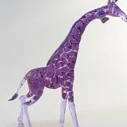 Статуэтка «Жираф» из боросиликатного стекла — необычный подарок — фотография 3