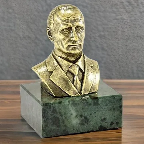 Бронзовый бюст «Путин В.В.» — оригинальный подарок