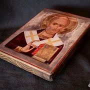 Икона "Святитель Николай" — красивый подарок — фотография 5
