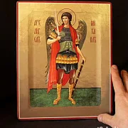 Подарочная икона "Архангел Михаил" — фотография 1