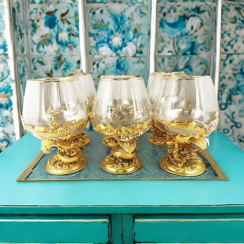 Набор для коньяка "На 6 персон" — необычный подарок