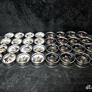 Комплект стальных фишек для нард «Золотая корона» — необычный подарок — фотография 6