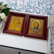 Складень "Православный". Златоуст — оригинальный подарок — фотография 1